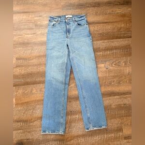 Abercrombie & Fitch the 90s straight ultra high rise jeans
